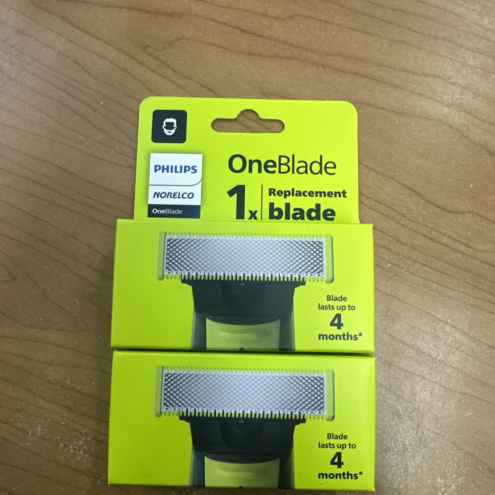 Philips Norelco Oneblade 1x Replacement Blade, Lot Of 2, New