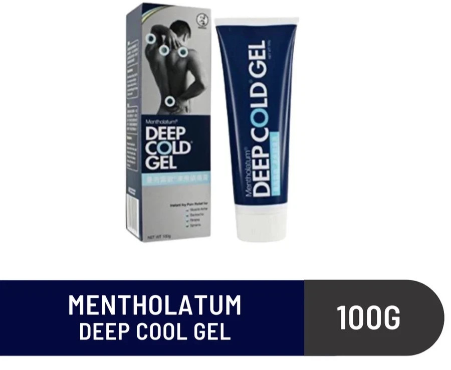 MENTHOLATUM Deep Cold Ice Gel For Arthritis, Muscle & Backaches 100g