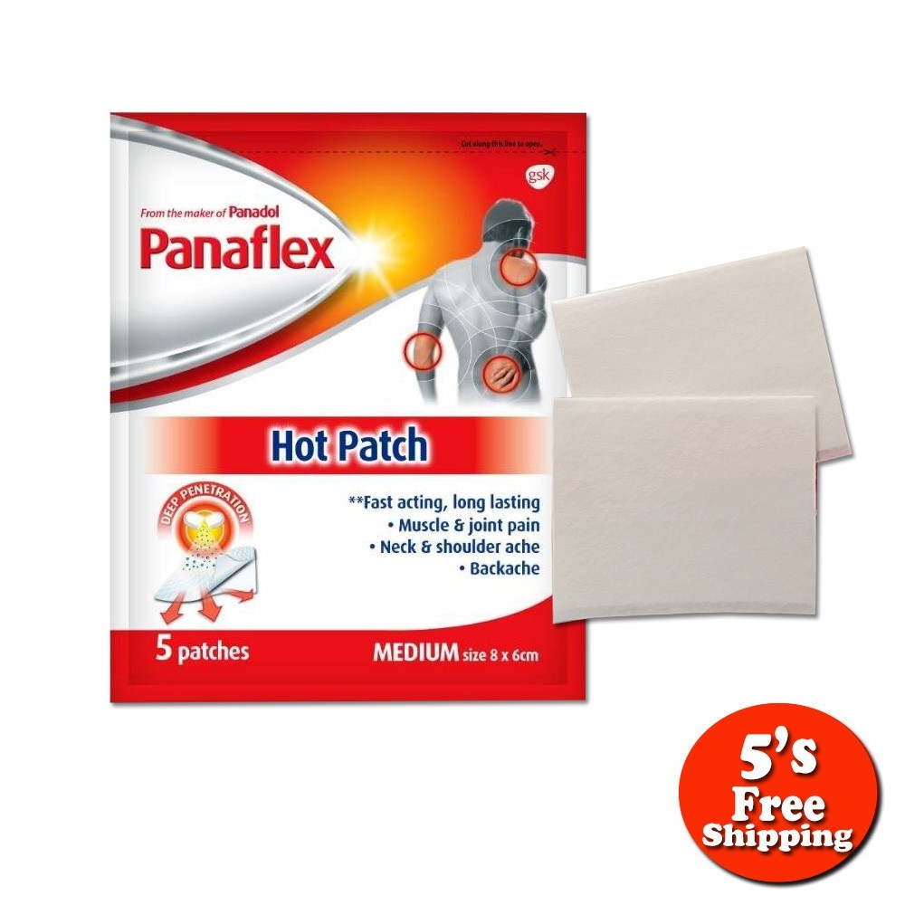 PANAFLEX Hot Patch 5S Fast Acting Heat Patch ✅ FREE SHIPPING