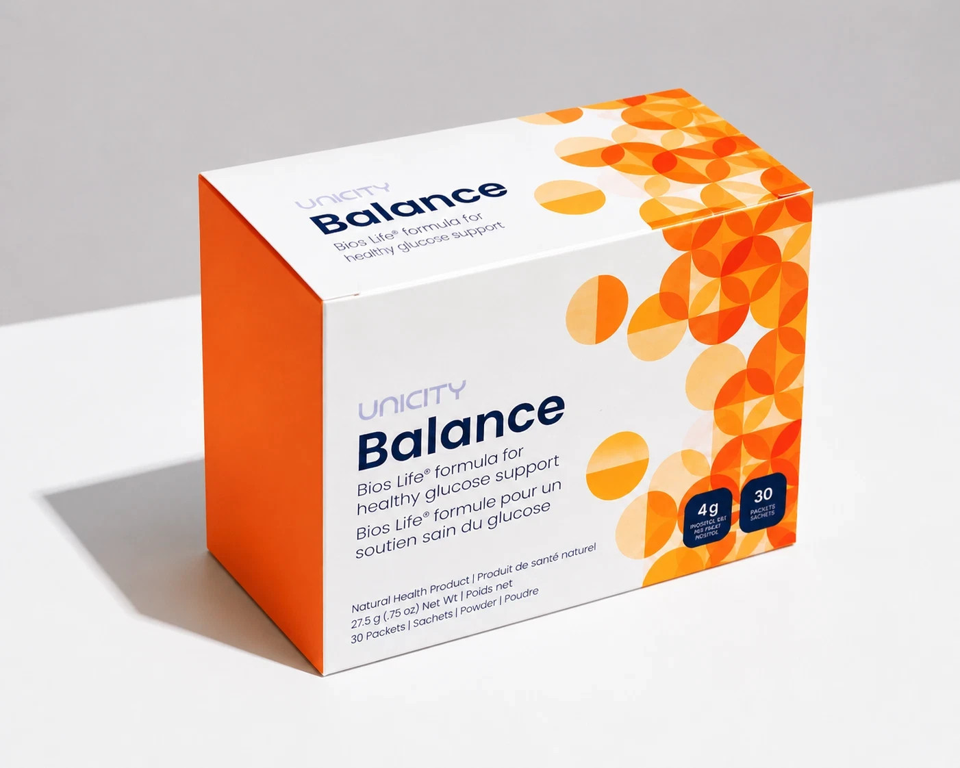 Unicity Balance 30 Packets/stick Packs Orange New Sealed