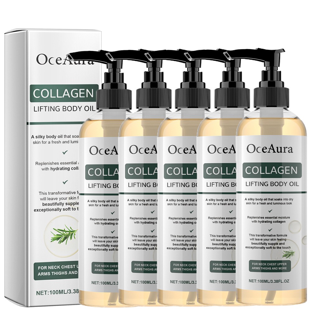 3/5x Collagen Lifting Body Oil Firming Anti Aging Wrinkles Scars & Stretch Mark