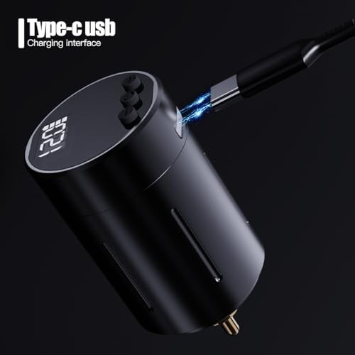 Dragonhawk Tattoo Battery Power Supply for RCA Jack Tattoo Pen Machine