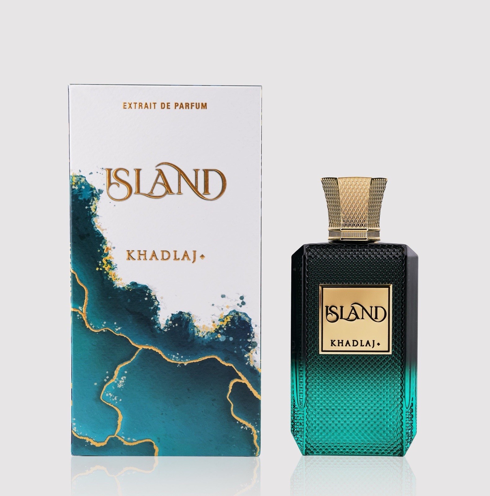 Khadlaj Island Extrait de Parfum 3.4 fl oz Regular Size New with Box