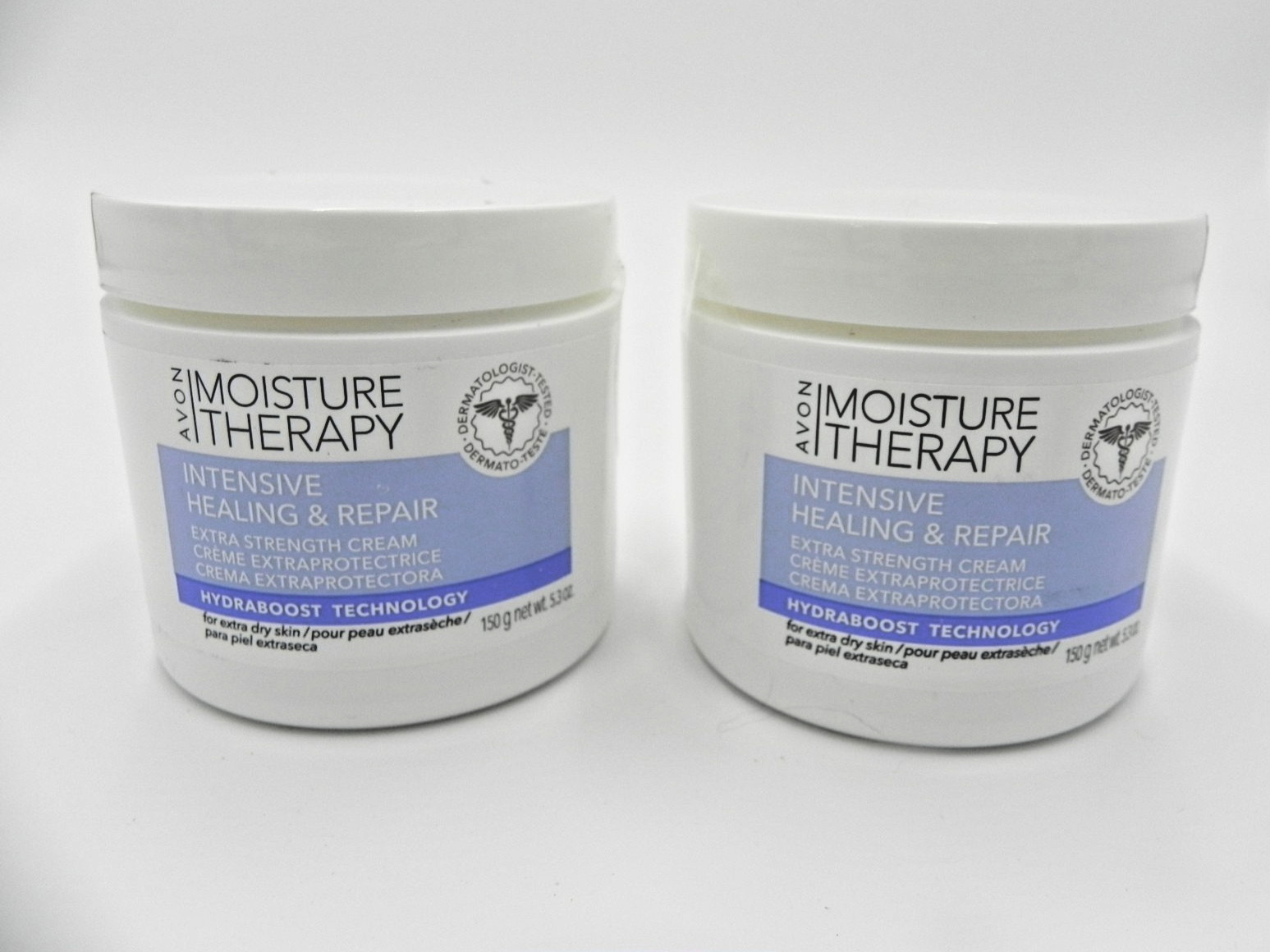 Avon Moisture Therapy Intensive Healing Repair Extra Strength Cream 5.3oz, Lot 2