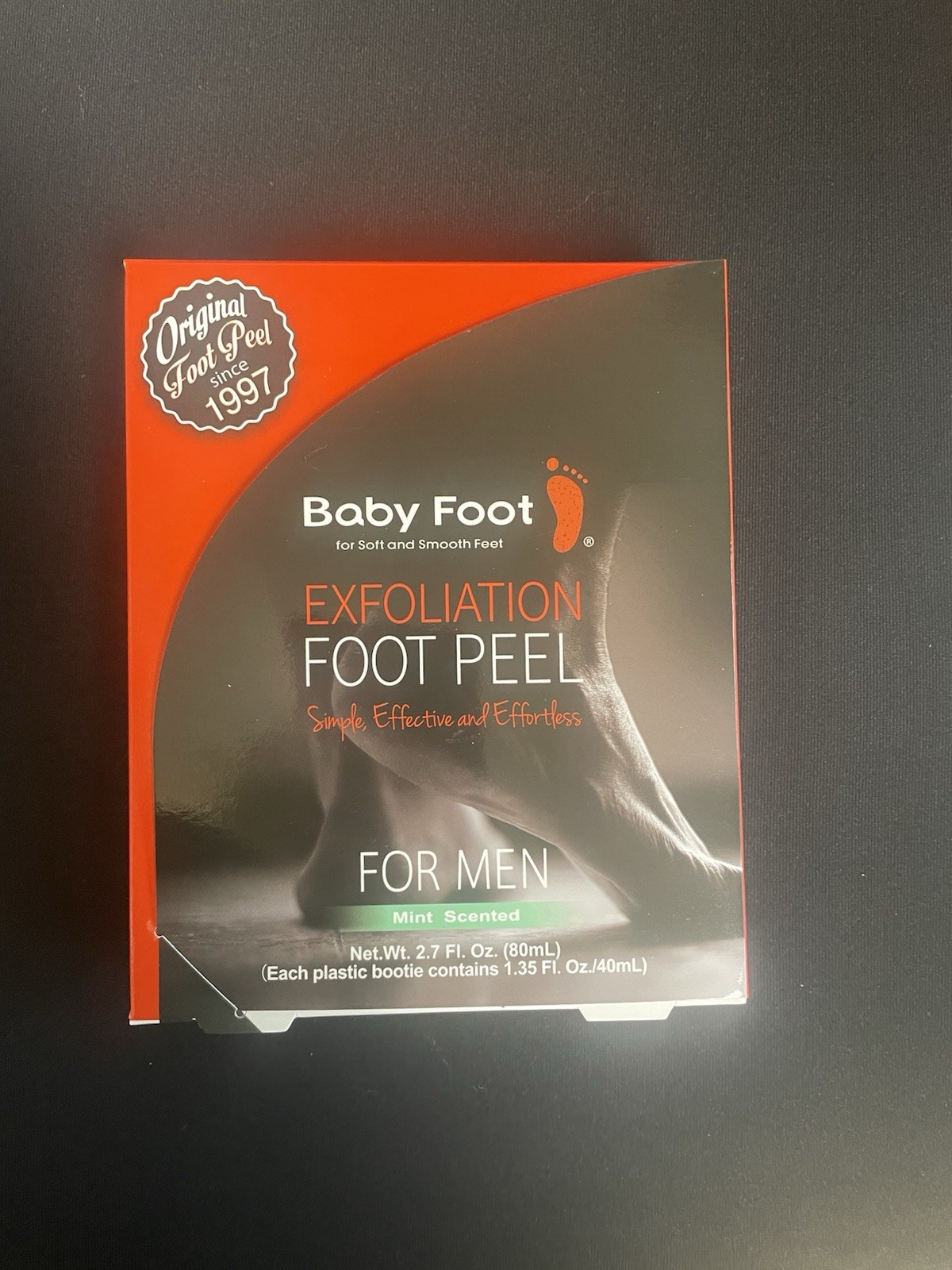 Baby Foot Exfoliant Foot Peel for Men – Sealed & 100% Authentic