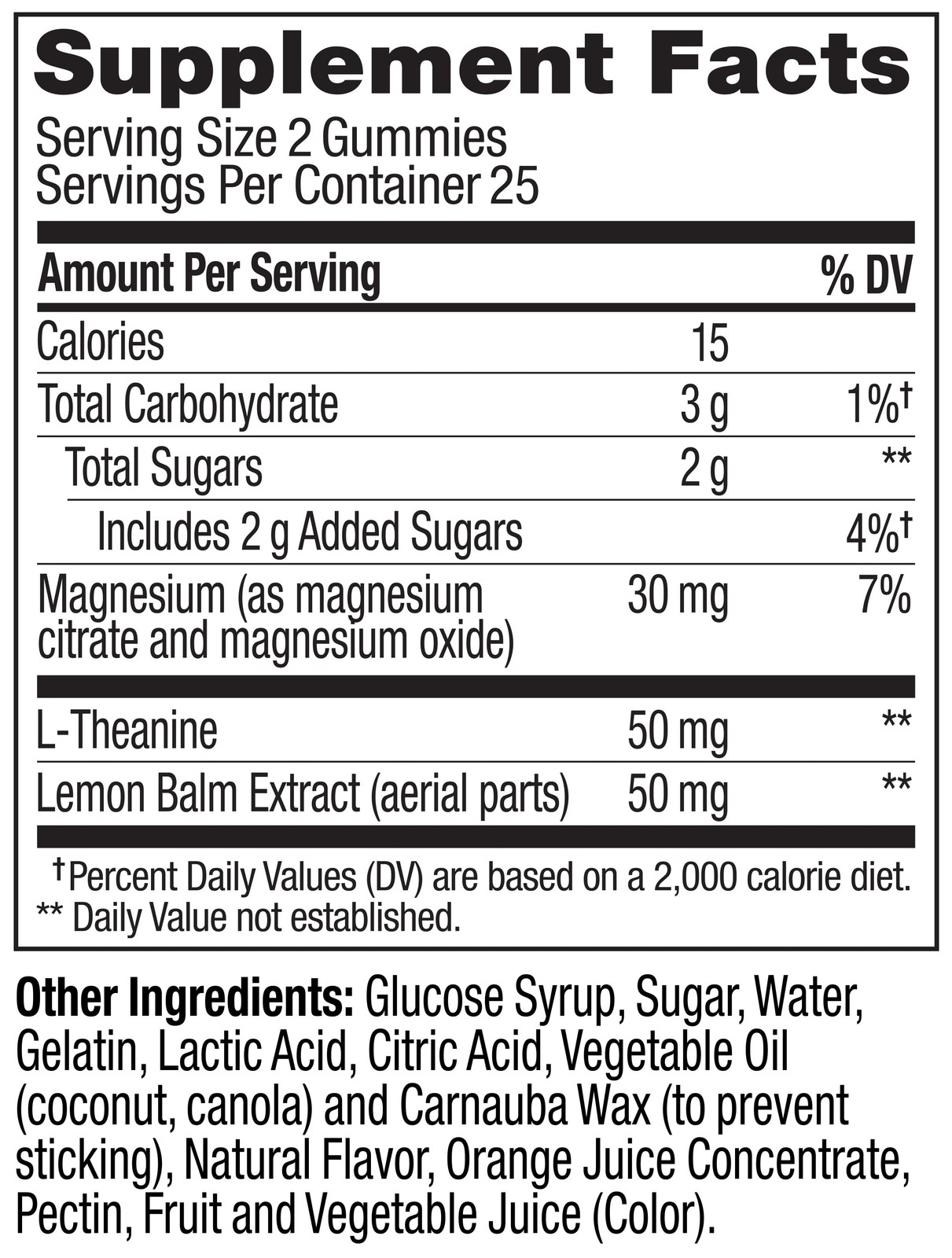 Kids Chillax Gummy Supplement with Magnesium and L-Theanine, 50 Count