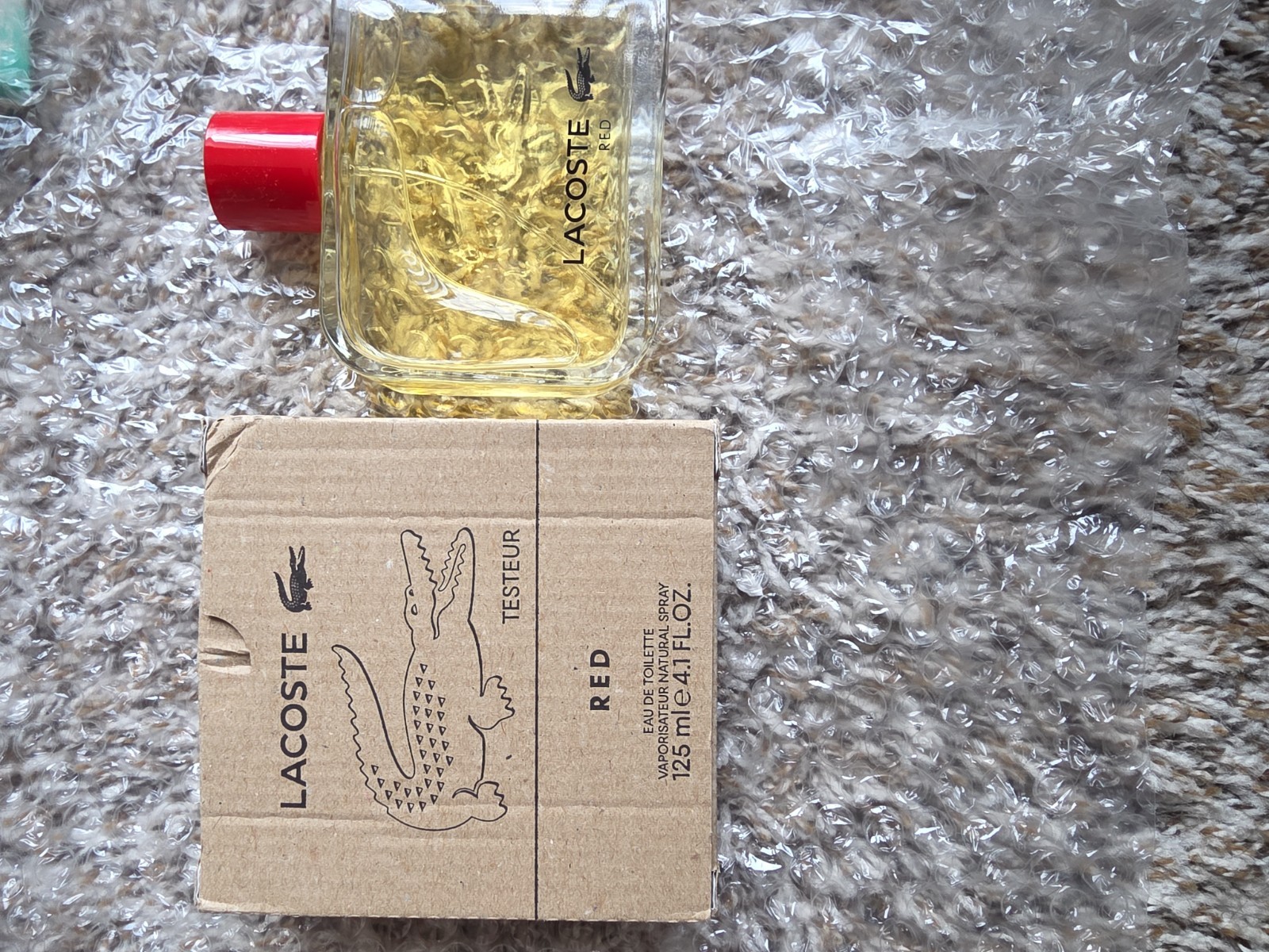 Lacoste Red by Lacoste 4.1 / 4.2 oz EDT Spray for Men New Tester in Box