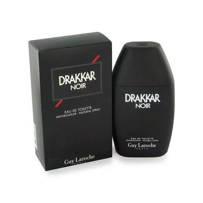 DRAKKAR NOIR by Guy Laroche cologne for men EDT 6.7 / 6.8 oz New in Box