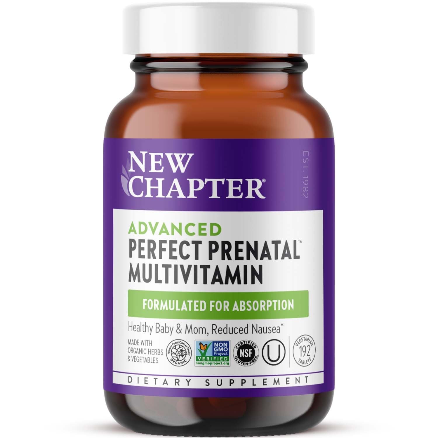 New Chapter Organic Perfect Prenatal, 192 CT