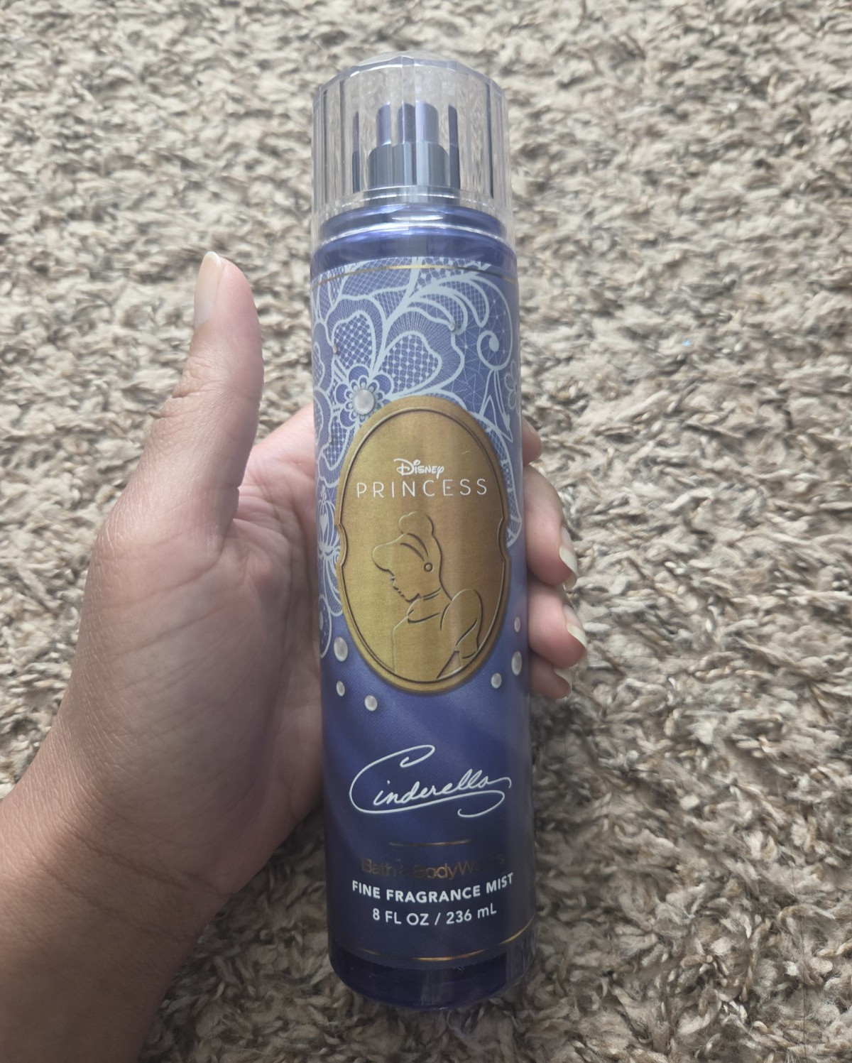 80% FULL BOTTLE Bath & Body Works Cinderella Fine Fragrance Mist Gardenia
