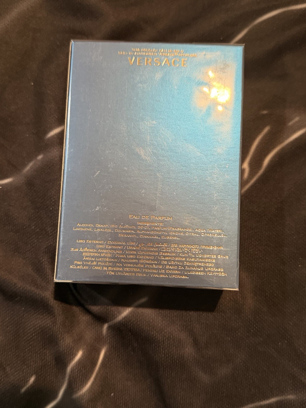 Versace Eros Eau de Parfum Spray Regular Size 3.4 fl oz Linalool