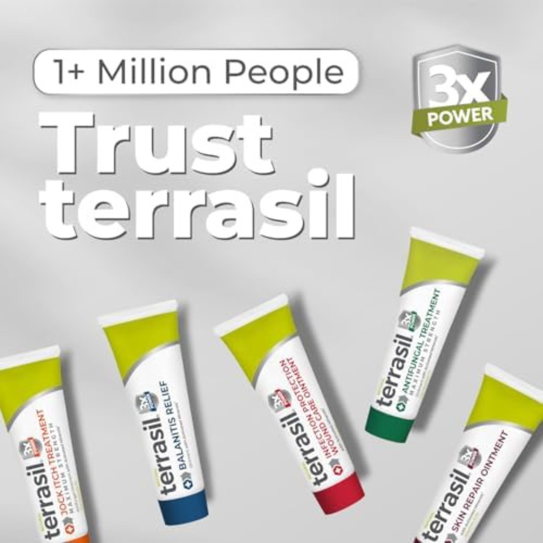 Terrasil® Balanitis Relief – Patented All-Natural, Gentle, Soothing Skin Relief