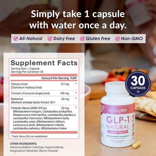 5XSkinnyFit G-l-P For Support (30Ct)-Natural Weight Management,Metabolism&Energy