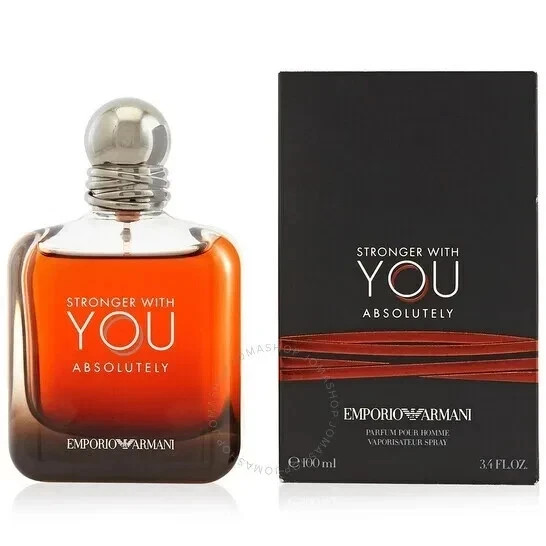 Emporio Armani Stronger Eau de Parfum Spray (100ml/3.4oz) – 95% Full