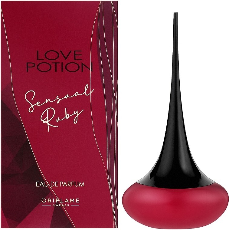 ORIFLAME LOVE POTION SENSUAL RUBY (FLORAL GOURMAND) EDP SPRAY 50 ml. NEW!