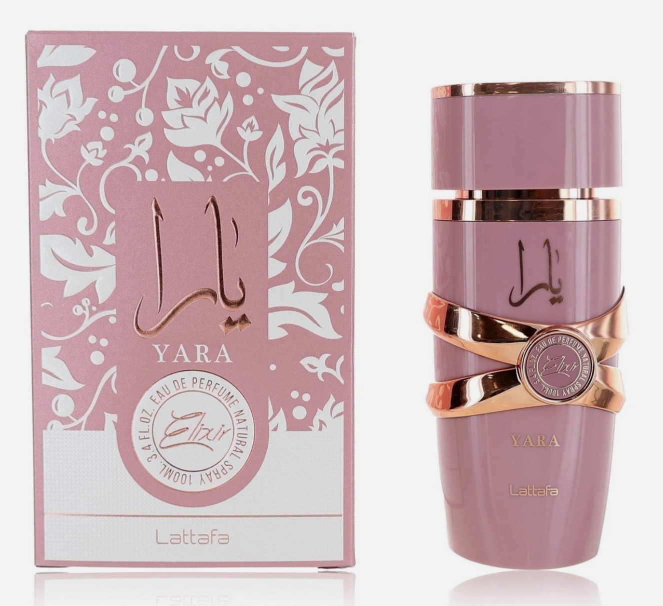 Yara Elixir by Lattafa 3.4 oz Eau De Parfum Spray for Men
