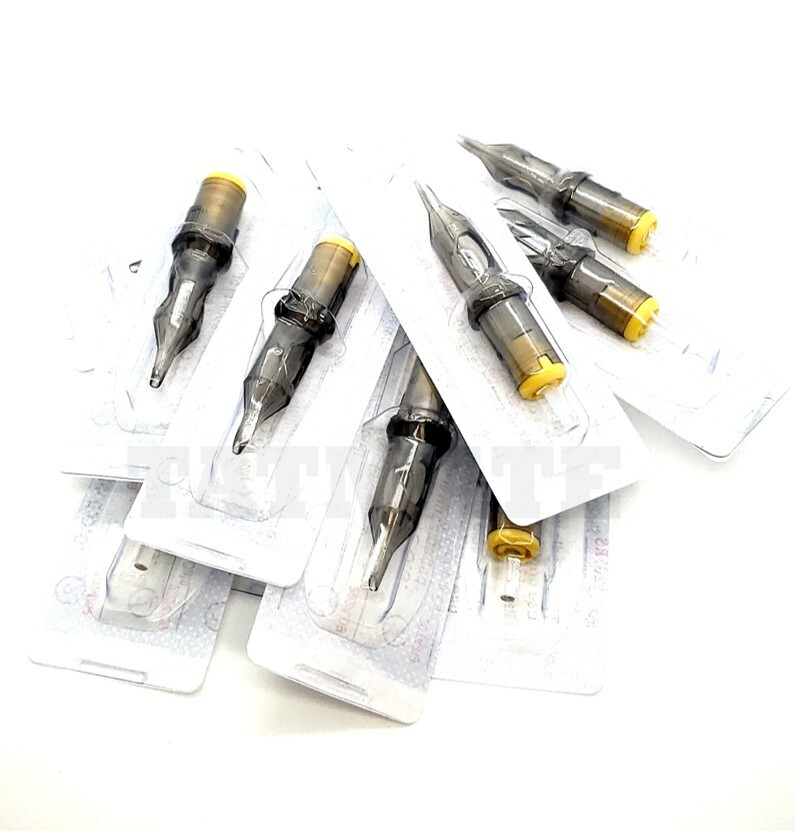 Tatmate Tattoo Cartridge Needles 10PCS Round Liners Shaders Mags RL, RS, RM, M1