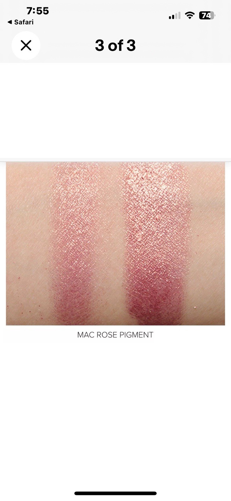 MAC-PIGMENT COLOUR POWDER-0.09 OZ. ONE OF BUYER CHOICE- NIP/NWOP
