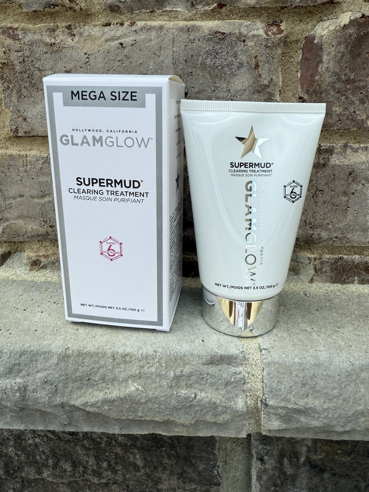 GLAMGLOW Supermud Clearing Treatment – 3.5fl oz，fresh