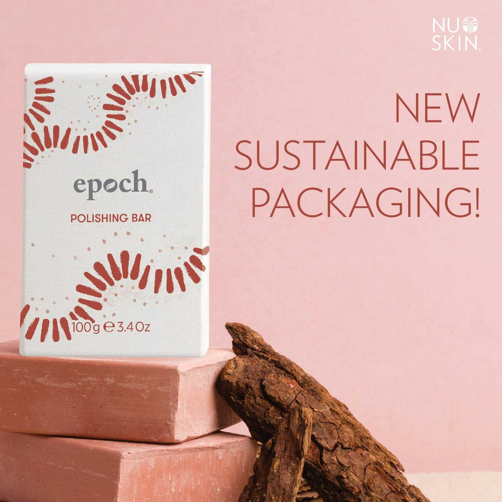 [3-Bars] Nu Skin NuSkin Epoch Polishing Bar Soap-Free Polishing Bar Exp 02/2028