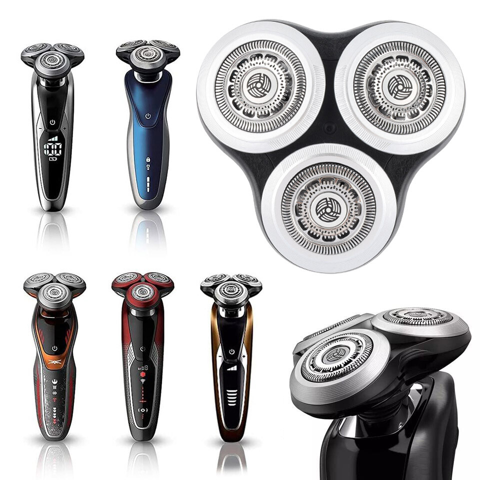 Base) Replacement Heads (with Whole SH90 for Philips Norelco Shavers Series 9000