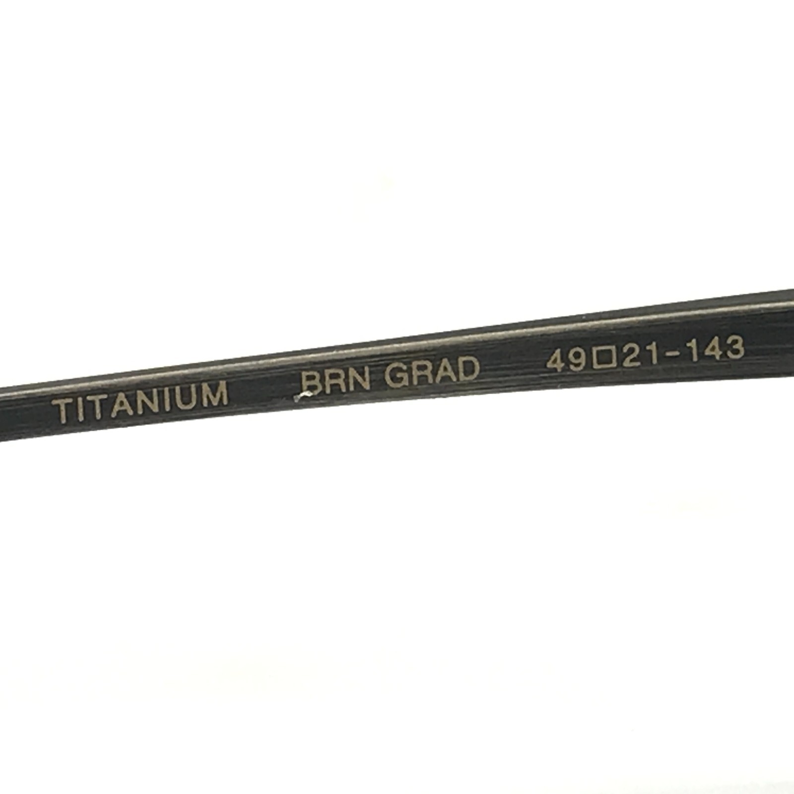 Sama Eyeglasses Frames COMBUSTION 6 BRN GRAD Horn Square Horn Rim 49-21-143