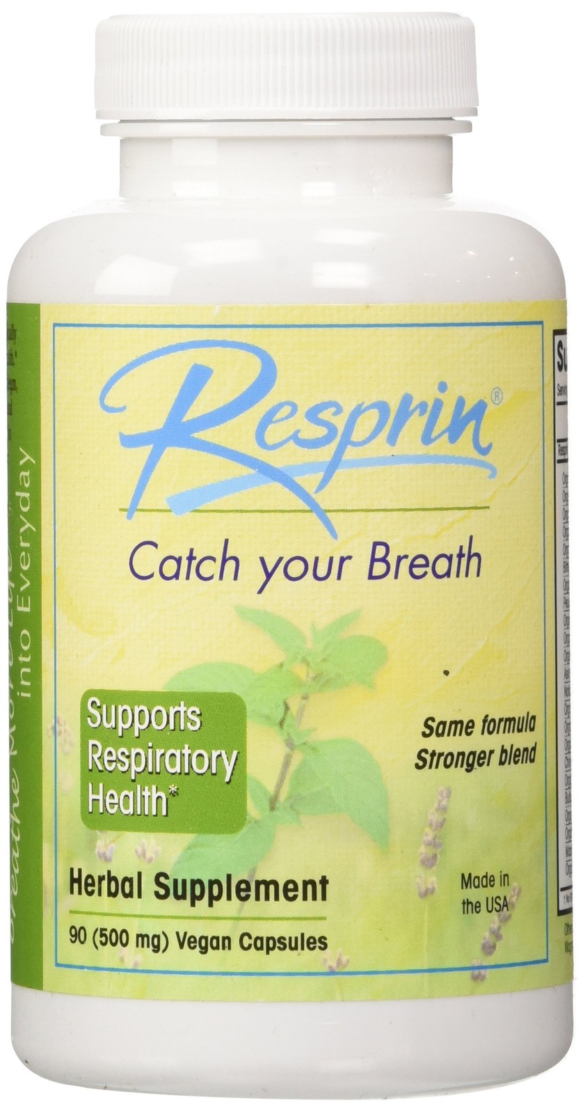 Respirin Traditional Herbal Blend for Natural Breathing 90 Count (Pack of 1)