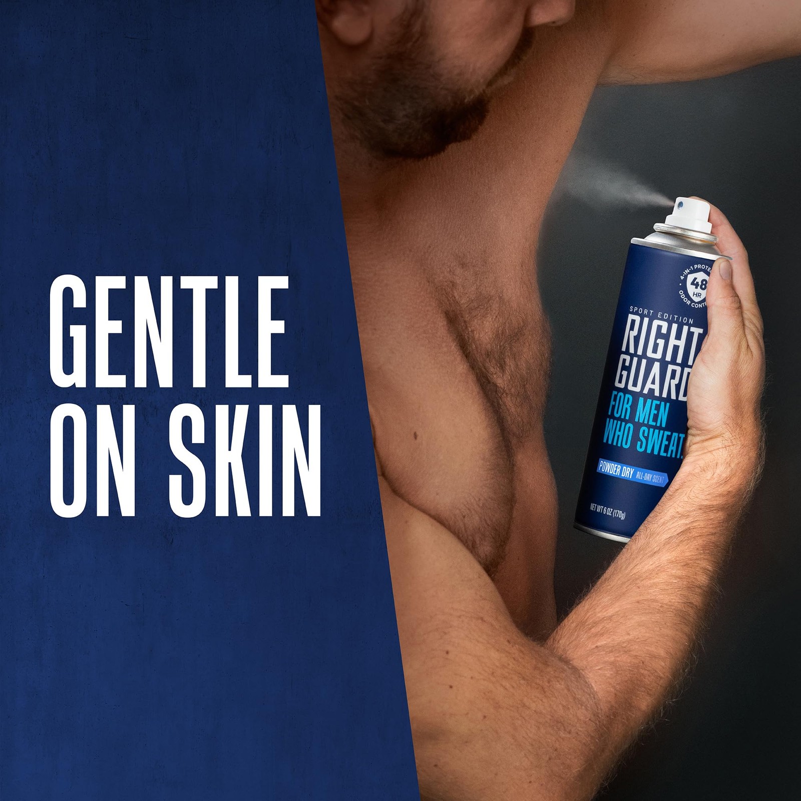 Right Guard Sport Powder Dry Scent Antiperspirant & 6 Ounce (Pack of 1)