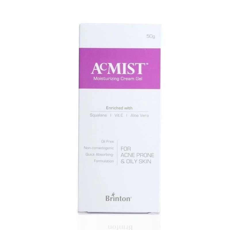 Brinton Acmist Moisturizing Cream Gel With Quick Absorbing Formulation (50g)