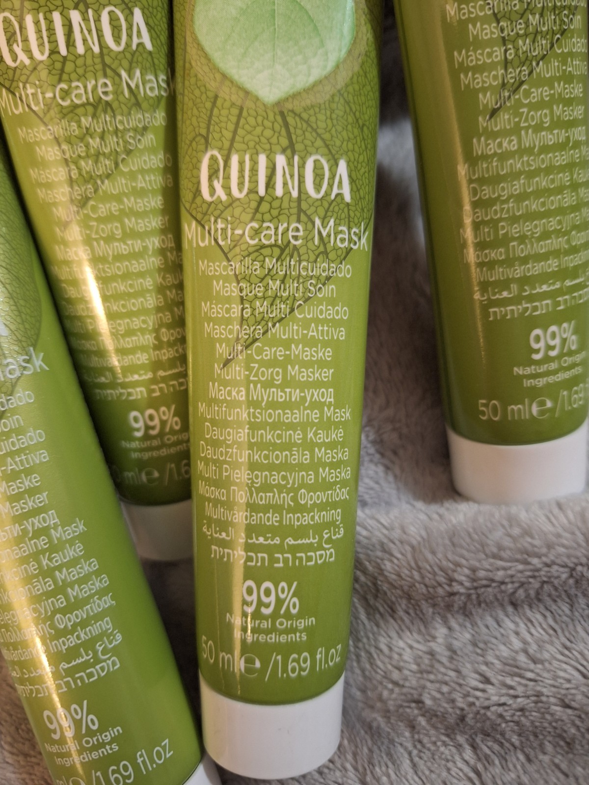 NEW 5 tubes (lot 4 of 4) NATURTINT Natural Quinoa Multi-Care Mask 1.69 oz each
