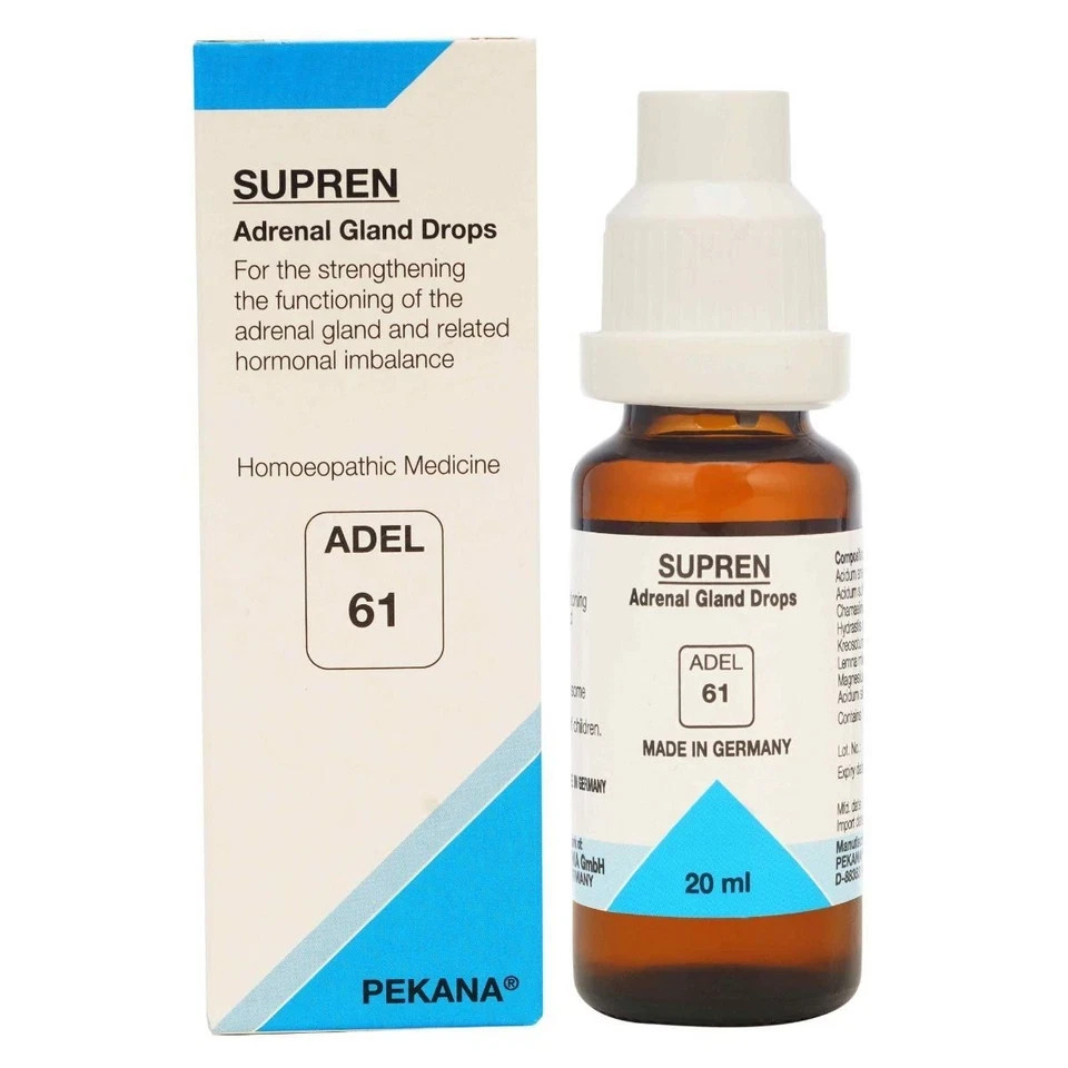 🌿 Pack of 3 X ADEL 61 Drops 20ml – Homeopathic Remedy for Respiratory Health 🌿