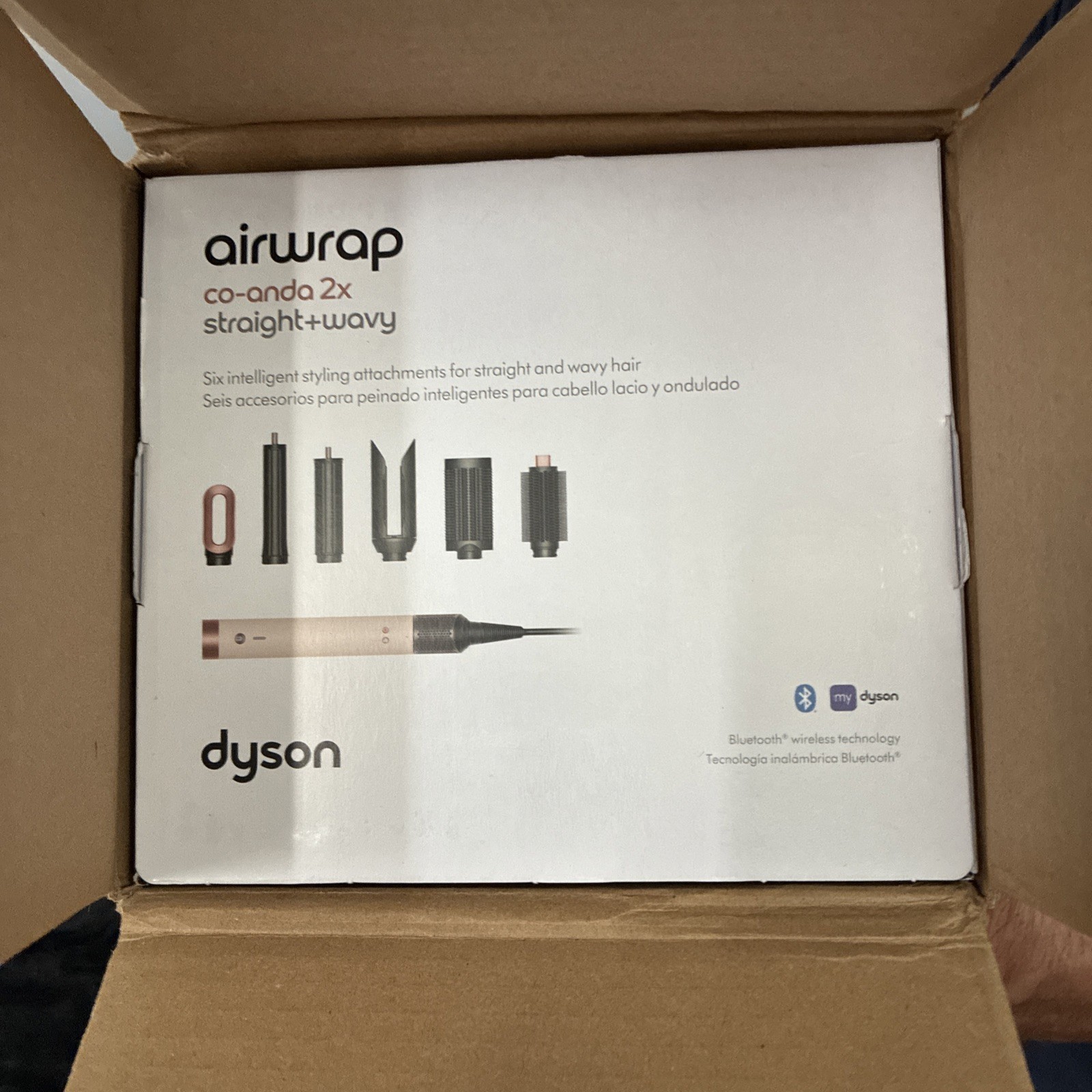 Dyson Airwrap Co-anda2x Multi-Styler and Dryer for Straight + Wavy Hair – New