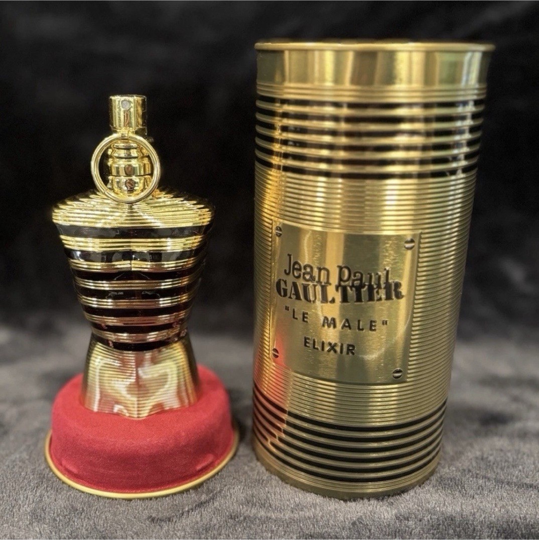 Jean Paul Gaultier Le Male Elixir Parfum Spray, Regular Size 4.2 fl oz