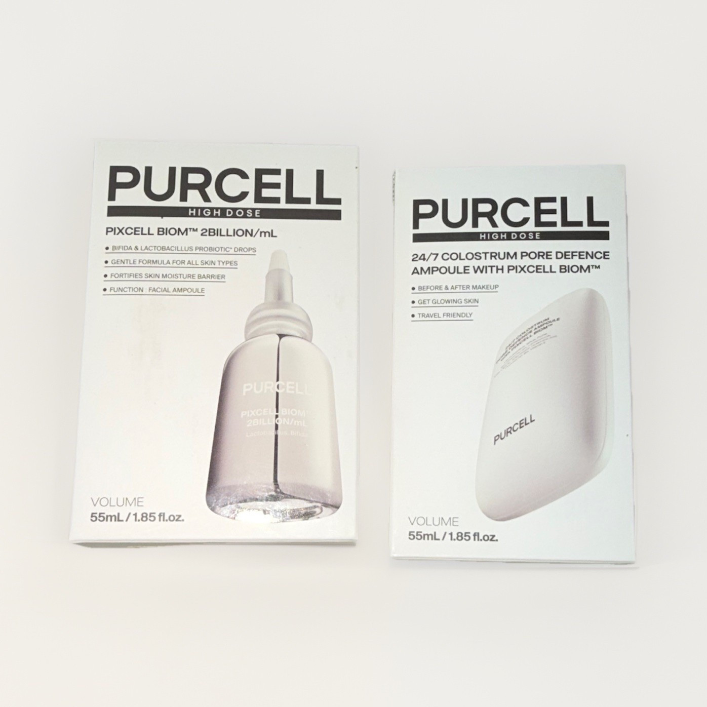 PURCELL High Dose Probiotic Ampoule Moisturizer Face Set