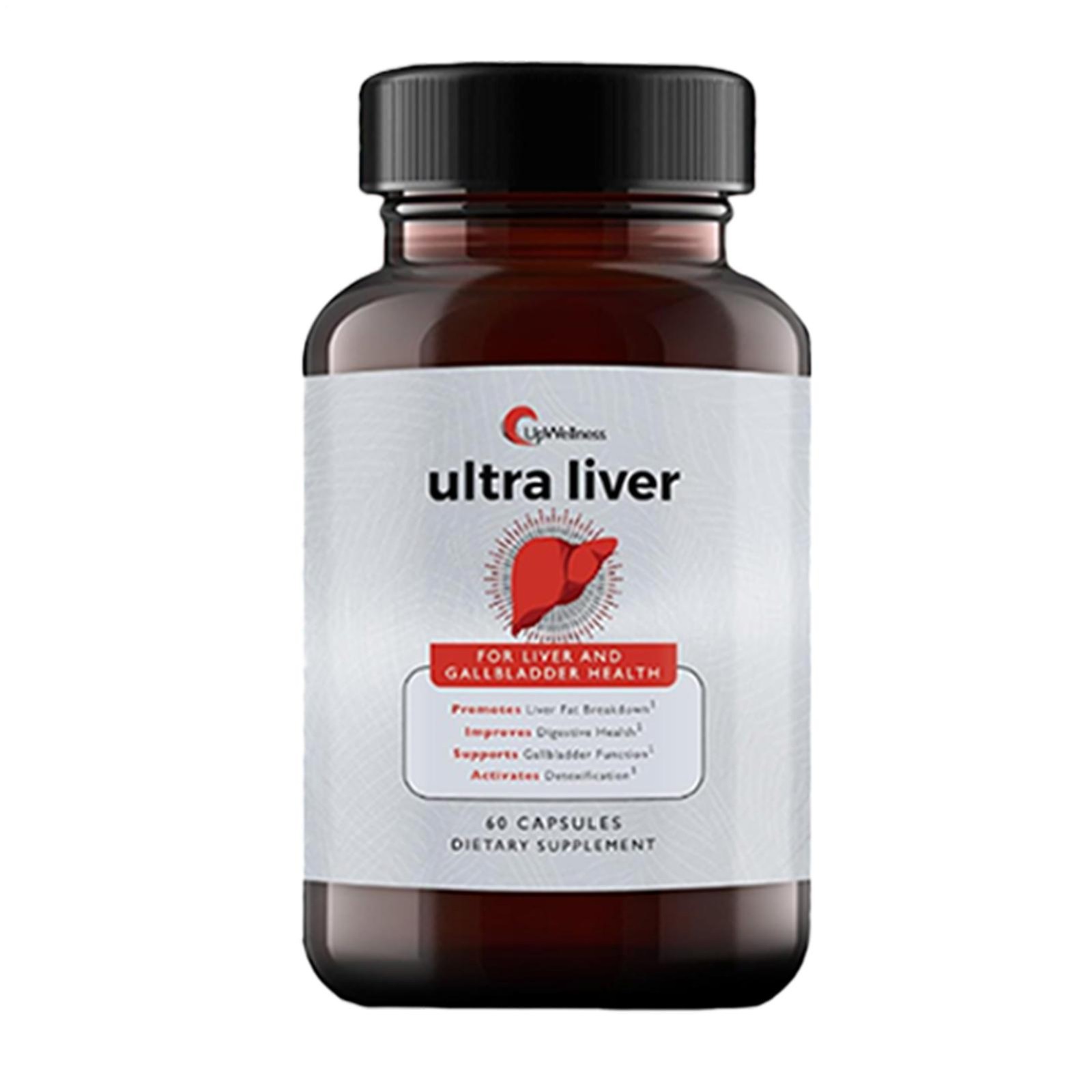 UpWellness Ultra Liver Supplement For Liver Health And Gallbladder Support