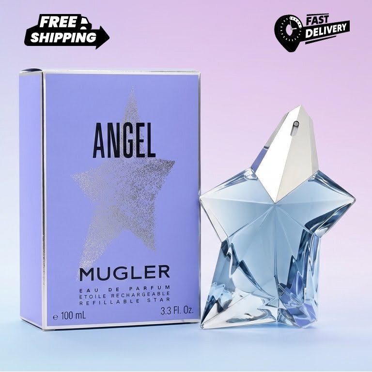 Thierry Mugler Angel Eau de Parfum Women 3.3oz 100ml Refillable Star Spray New