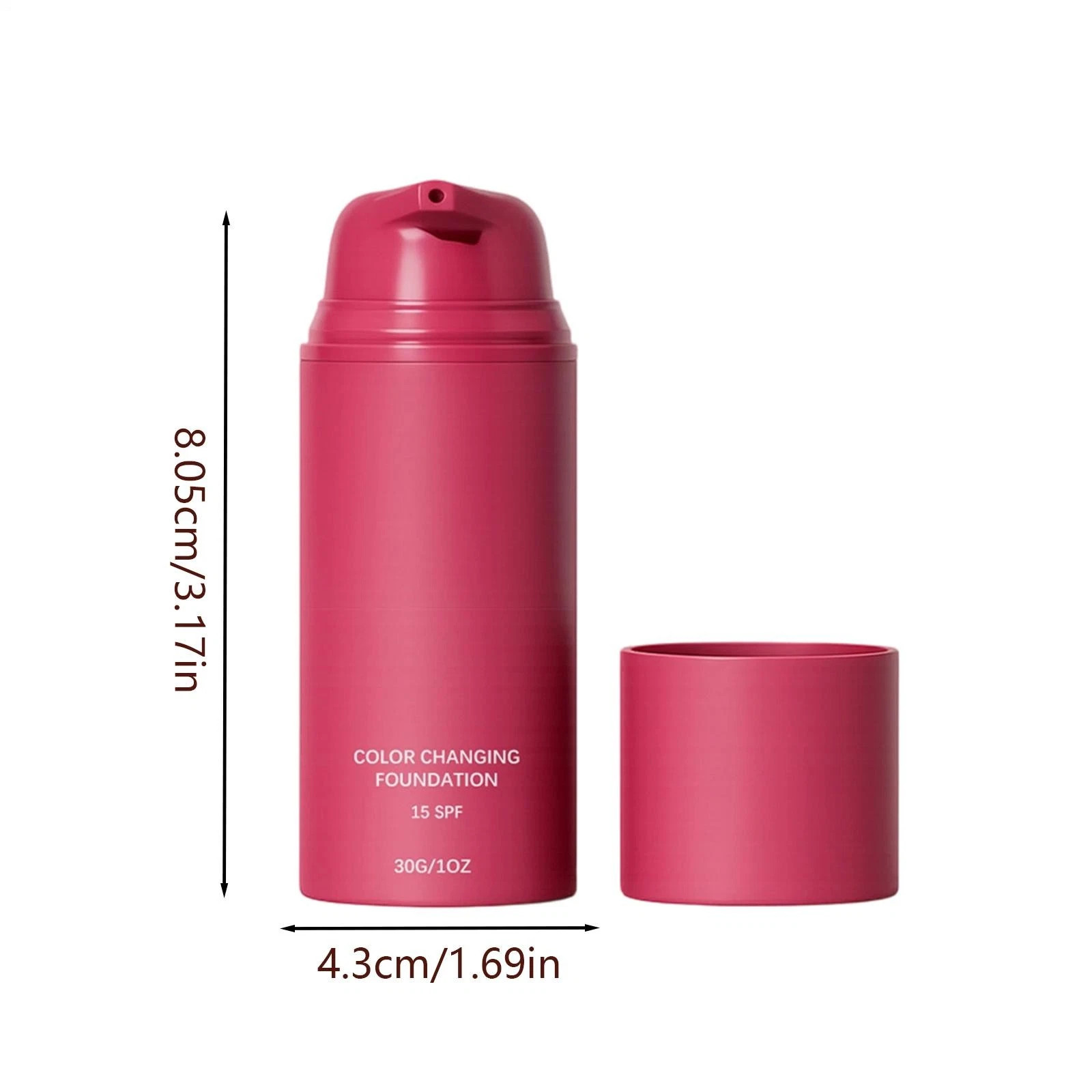 Smooche Foundation Korean, Smooche Color Changing Foundation, For All Skin Types