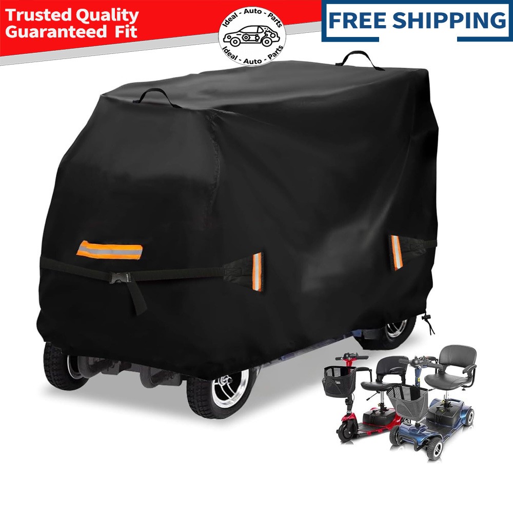Mobility Scooter Cover 600D All-Weather Protection – 68″x 25″x 47″