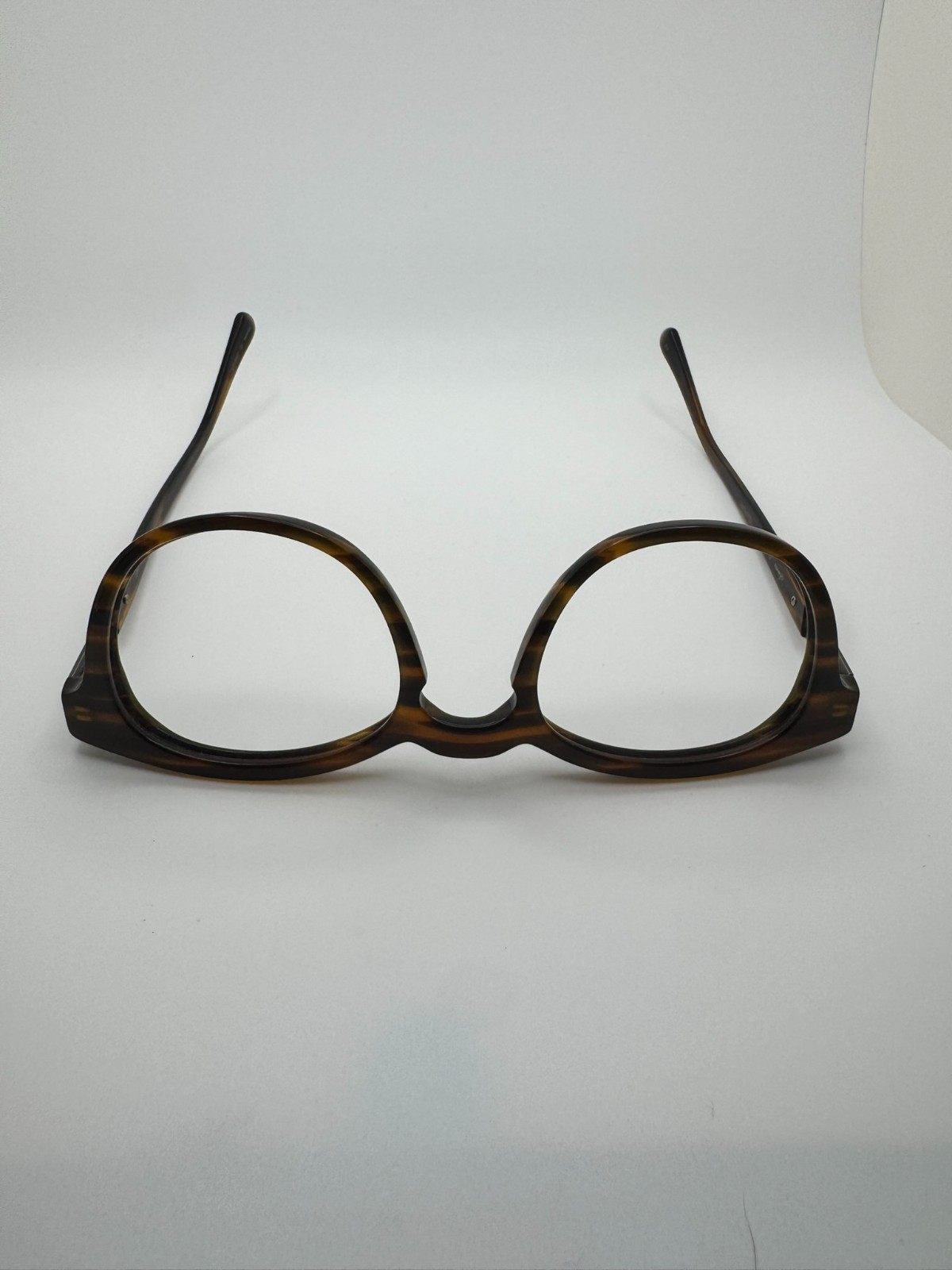 Authentic Sama District 6 Gold/Tort Round Glasses Made in Japan Handmade Acetate