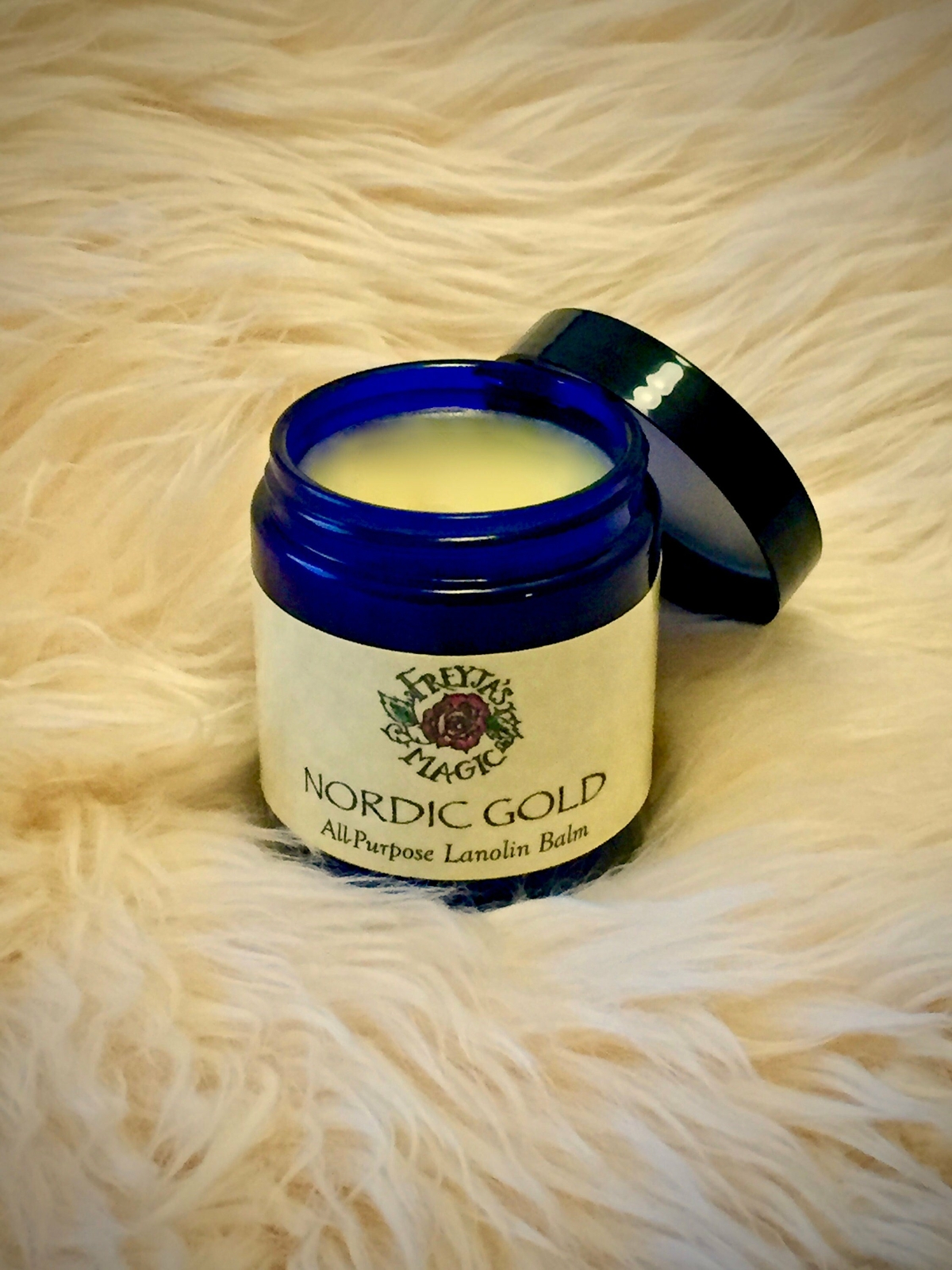 Lanolin Balm | Nordic Gold All Purpose Hand & Foot Balm | All Weather | 4 oz
