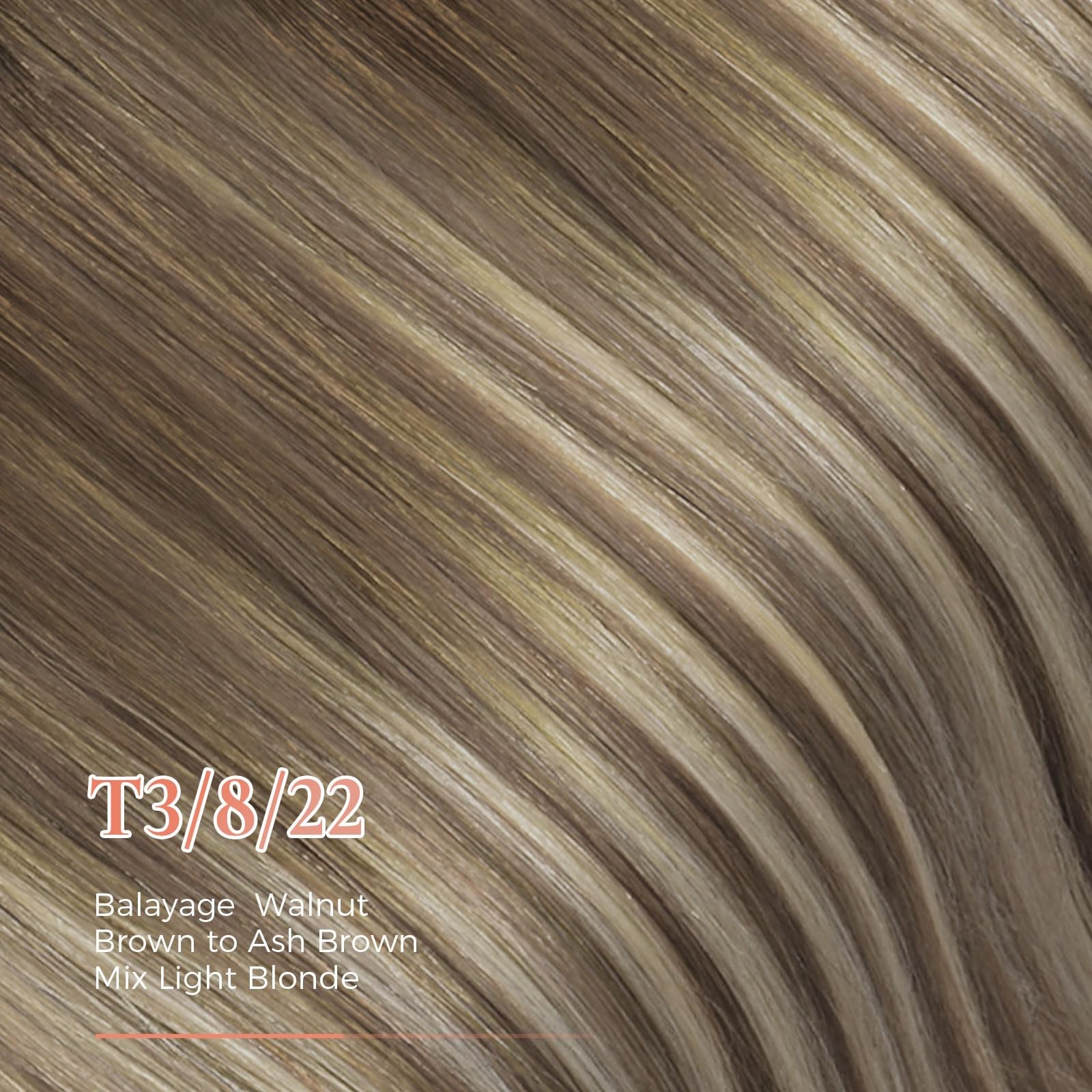 Mei Yuan Lin Clip In Hair Extensions Real Human Hair 120G 20 Inch 7Pcs Balayage