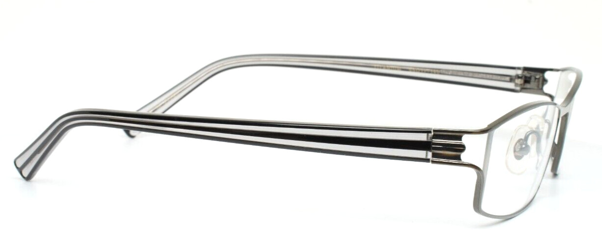 Authentic SAMA Vue GUN Gunmetal Unisex Rectangle Eyeglasses 55-17-140 B:29