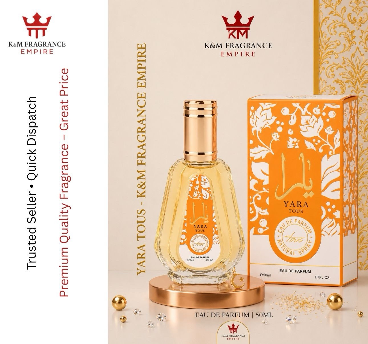 Yara Tous by Lattafa perfume for Women EDP 1.7 oz New In Box