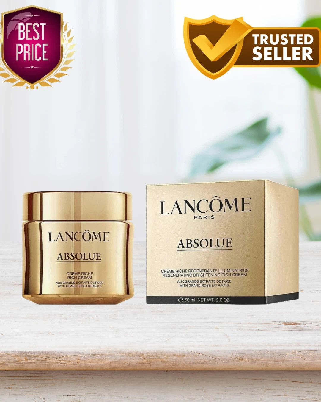 NEW LANCOME ABSOLUE – RICH CREAM 60ml/ 2 oz – Sealed & Authentic