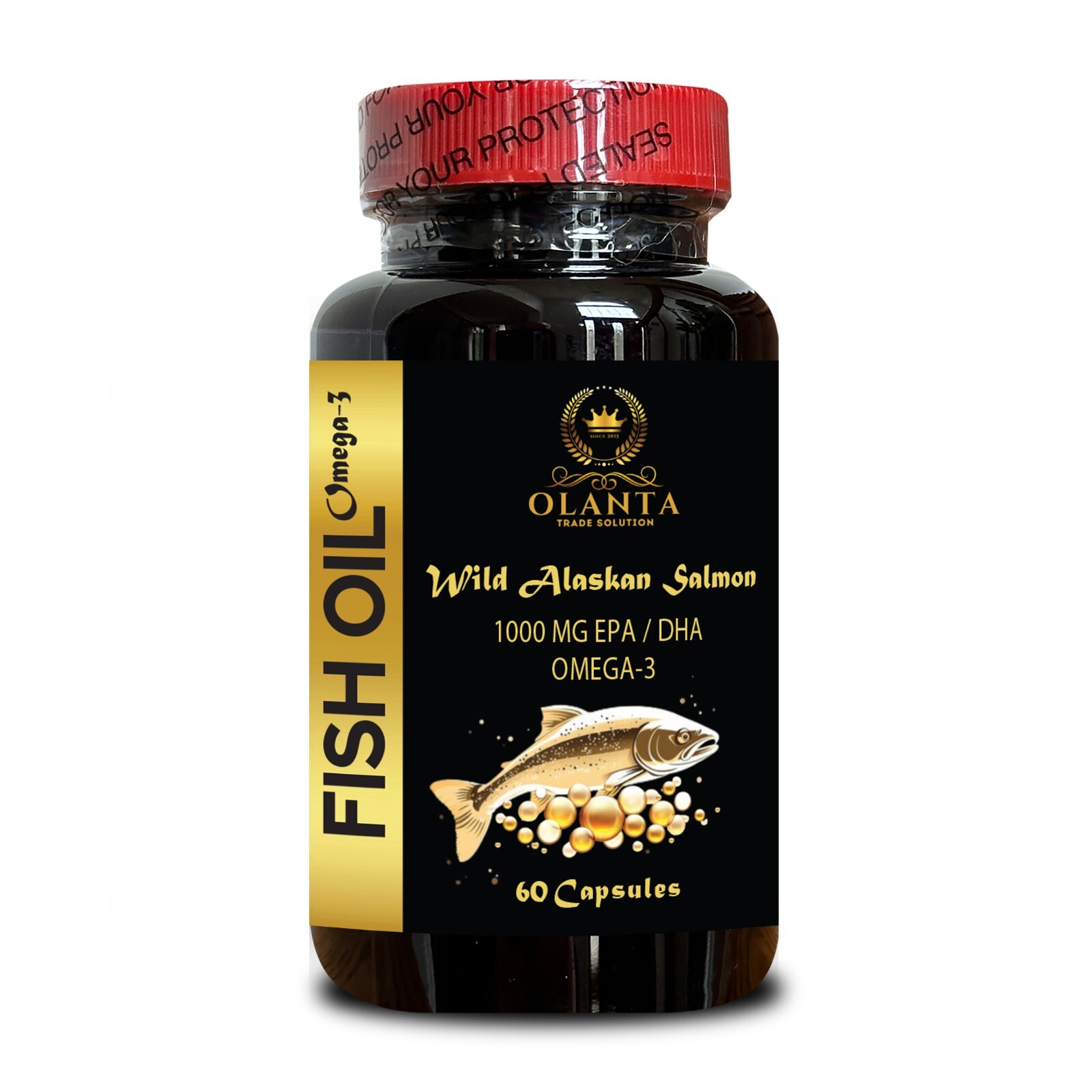 Omega-3 Fish Oil | Fish Oil Supplement from Deep Sea Fishs for Skin, Joints 1Bot