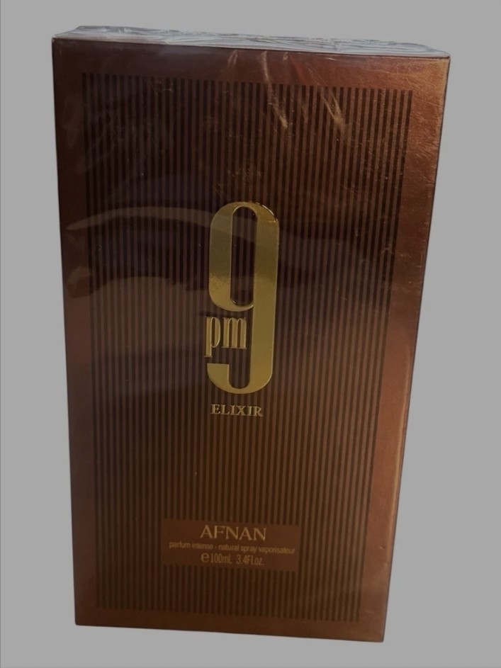 Afnan 9PM Elixir EDP 3.4 oz 100ml Men’s Cologne New Sealed Authentic