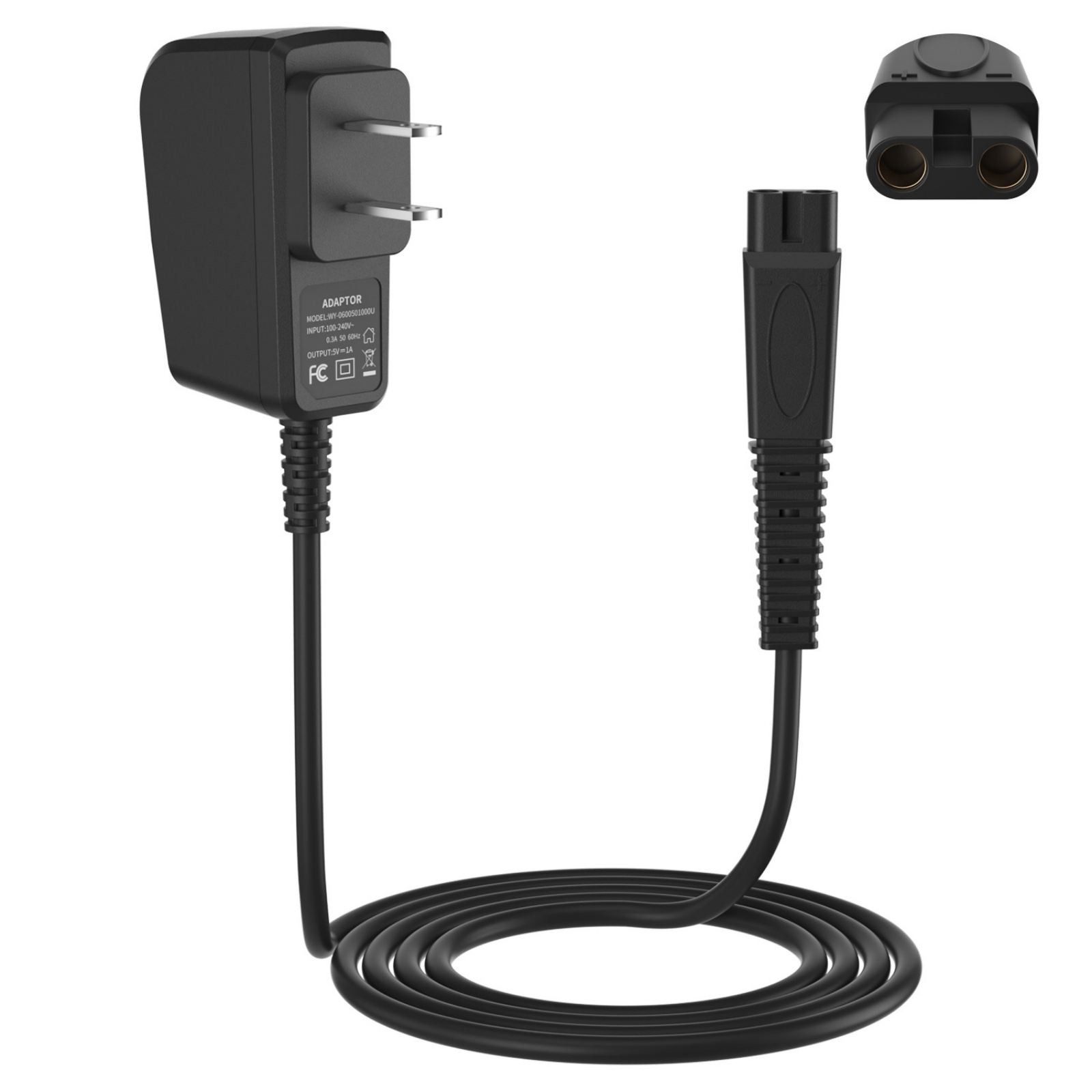 1* Charger 100-240V~0.3A 50/60HZ Input Power For Andis TS-1 TS-2 Shaver