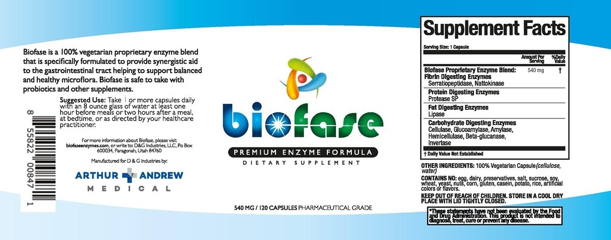 Biofase Enzyme Formula – Supports Balanced Yeast Levels & Digestion