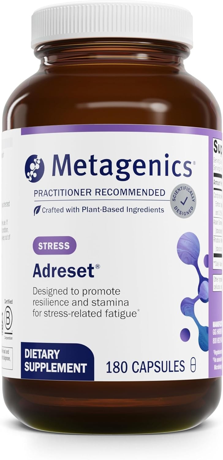 Metagenics Adreset 180 Capsules EXP 02/2027