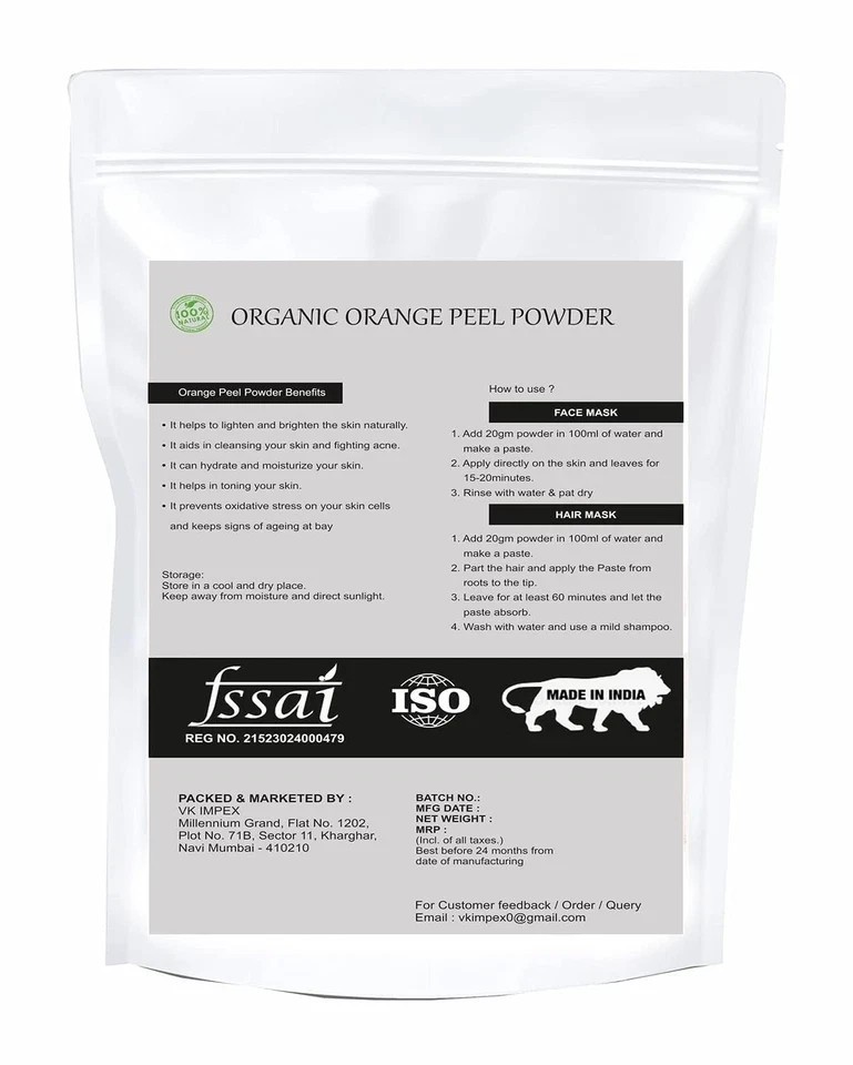 Naturelive Orange Peel Powder 200gm